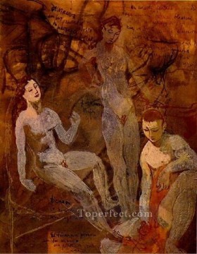  desnudos Pintura - Tres desnudos 1920 Pablo Picasso